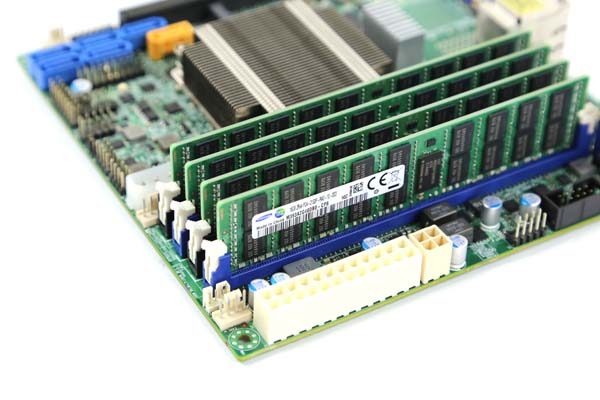 Supermicro X10SDV-F Pre Production with Samsung 16GBx4