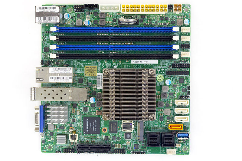 Supermicro A2SDI H TP4F Overview Top