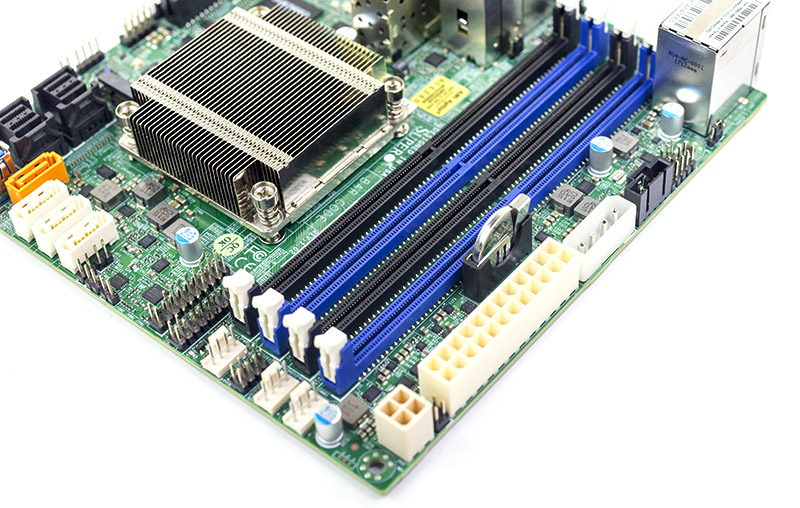 Supermicro A2SDI H TP4F Power And DIMMs