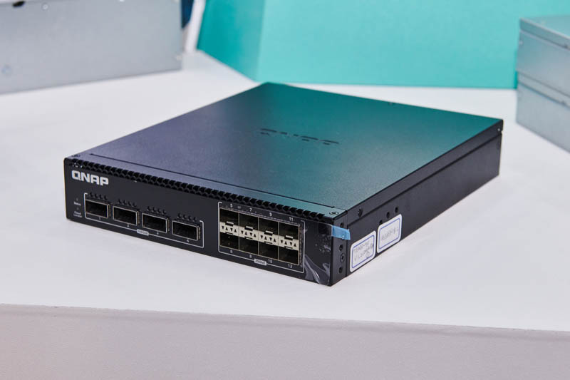 QNAP QSW M7308R 4X Front Angle At Computex 2023