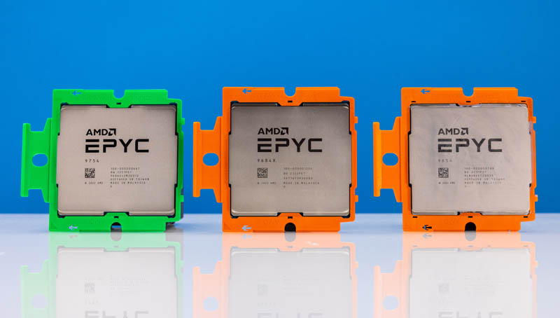 AMD EPYC 9754 Bergamo AMD EPYC 9684X Genoa X AMD EPYC 9654 Genoa 1