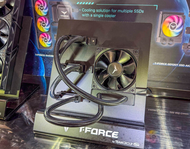 Teamgroup TForce Triple M.2 Liquid Cooler At Computex 2025 1
