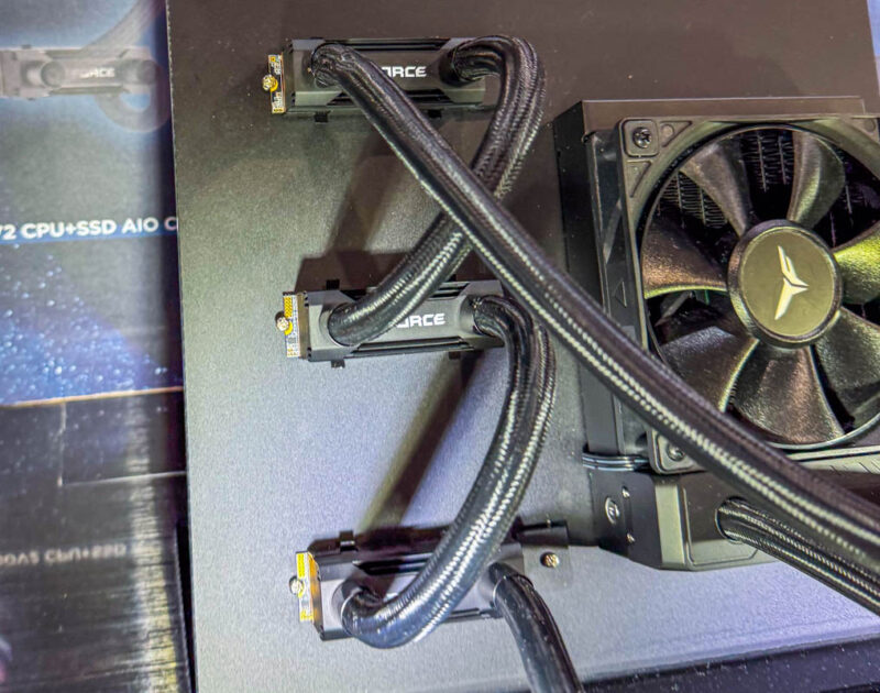 Teamgroup TForce Triple M.2 Liquid Cooler At Computex 2025 3